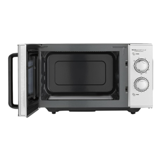 Caso | Ceramic Microwave Oven with Grill | MG 25 Ecostyle | Free standing | 25 L | 900 W | Grill | Silver Caso | Ceramic Microwave Oven with Grill | MG 25 Ecostyle | Free standing | 25 L | 900 W | Grill | Silver