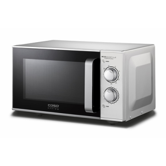 Caso | Ceramic Microwave Oven with Grill | MG 25 Ecostyle | Free standing | 25 L | 900 W | Grill | Silver Caso | Ceramic Microwave Oven with Grill | MG 25 Ecostyle | Free standing | 25 L | 900 W | Grill | Silver