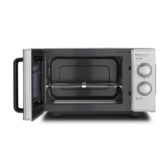 Caso | Ceramic Microwave Oven with Grill | MG 25 Ecostyle | Free standing | 25 L | 900 W | Grill | Silver Caso | Ceramic Microwave Oven with Grill | MG 25 Ecostyle | Free standing | 25 L | 900 W | Grill | Silver