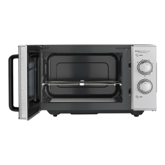 Caso | Ceramic Microwave Oven with Grill | MG 25 Ecostyle | Free standing | 25 L | 900 W | Grill | Silver Caso | Ceramic Microwave Oven with Grill | MG 25 Ecostyle | Free standing | 25 L | 900 W | Grill | Silver