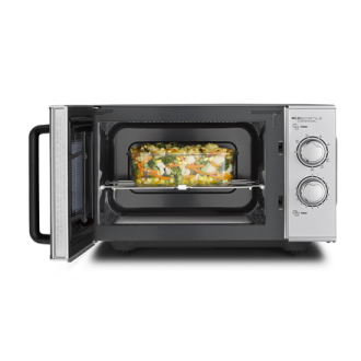 Caso | Ceramic Microwave Oven with Grill | MG 25 Ecostyle | Free standing | 25 L | 900 W | Grill | Silver Caso | Ceramic Microwave Oven with Grill | MG 25 Ecostyle | Free standing | 25 L | 900 W | Grill | Silver
