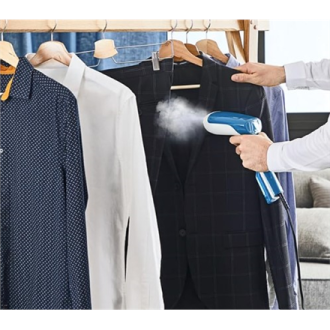 TEFAL | Garment Steamer | DT6130E0 | Handheld | 1300 W | 0.07 L | 20 g/min | Blue/White TEFAL | Garment Steamer | DT6130E0 | Handheld | 1300 W | 0.07 L | 20 g/min | Blue/White