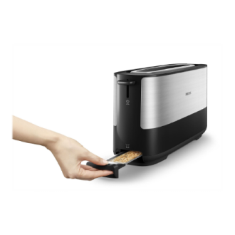 Philips | Toaster | HD2692/90 Viva Collection | Power 950 W | Number of slots 2 | Housing material Metal/Plastic | Black
