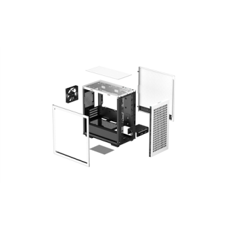 Deepcool | CH370 | Side window | White | Micro ATX | ATX PS2 Deepcool | CH370 | Side window | White | Micro ATX | ATX PS2