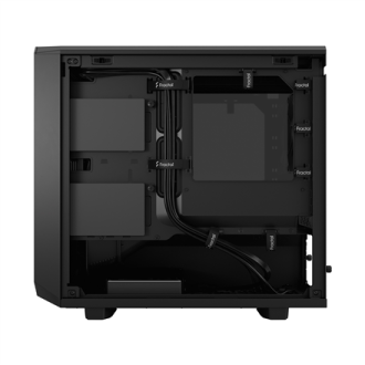 Fractal Design | Meshify 2 Nano | Side window | Black TG dark tint | ITX | ATX Fractal Design | Meshify 2 Nano | Side window | Black TG dark tint | ITX | ATX