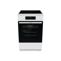 Gorenje | Cooker | GEIT5C60WPG | Hob type Induction | Oven type Electric | White | Width 50 cm | Grilling | Depth 59.4 cm | 70 L