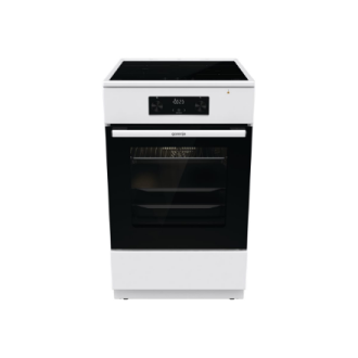 Gorenje | Cooker | GEIT5C60WPG | Hob type Induction | Oven type Electric | White | Width 50 cm | Grilling | Depth 59.4 cm | 70 L