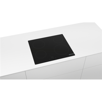 Bosch | Hob | PKE611BA2E Series 4 | Vitroceramic | Number of burners/cooking zones 4 | Touch | Black Bosch | Hob | PKE611BA2E Series 4 | Vitroceramic | Number of burners/cooking zones 4 | Touch | Black