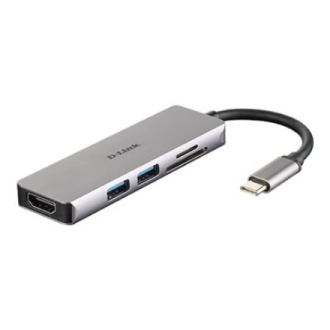 D-Link | 5-in-1 USB-C Hub with HDMI and SD/microSD Card Reader | DUB-M530 | USB Type-C D-Link | 5-in-1 USB-C Hub with HDMI and SD/microSD Card Reader | DUB-M530 | USB Type-C