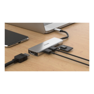 D-Link | 5-in-1 USB-C Hub with HDMI and SD/microSD Card Reader | DUB-M530 | USB Type-C D-Link | 5-in-1 USB-C Hub with HDMI and SD/microSD Card Reader | DUB-M530 | USB Type-C