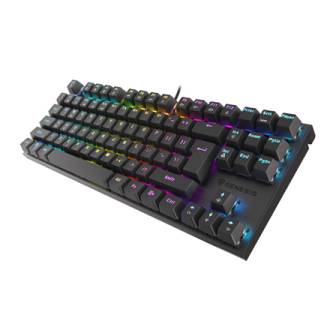 Genesis | THOR 303 TKL | Gaming Keyboard | Wired | Mechanical | RGB LED light | US | USB-A | Replaceable Genesis | THOR 303 TKL | Gaming Keyboard | Wired | Mechanical | RGB LED light | US | USB-A | Replaceable