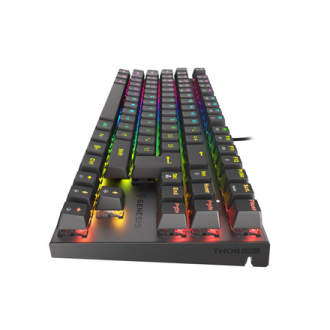 Genesis | THOR 303 TKL | Gaming Keyboard | Wired | Mechanical | RGB LED light | US | USB-A | Replaceable Genesis | THOR 303 TKL | Gaming Keyboard | Wired | Mechanical | RGB LED light | US | USB-A | Replaceable