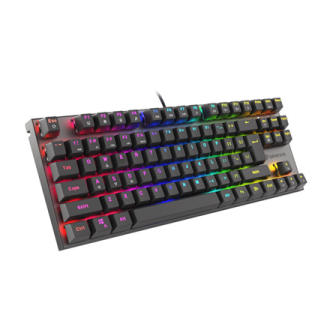 Genesis | THOR 303 TKL | Gaming Keyboard | Wired | Mechanical | RGB LED light | US | USB-A | Replaceable Genesis | THOR 303 TKL | Gaming Keyboard | Wired | Mechanical | RGB LED light | US | USB-A | Replaceable
