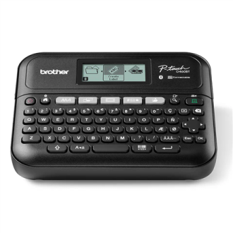 Brother PT-D460BTVP | Mono | Thermal | Label Printer | Black Brother PT-D460BTVP | Mono | Thermal | Label Printer | Black