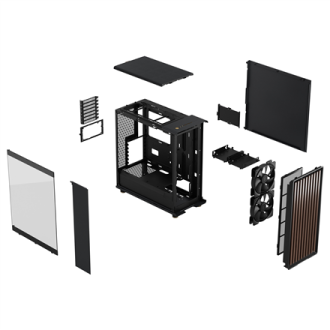 Fractal Design | North | Charcoal Black TG Dark tint | ATX Fractal Design | North | Charcoal Black TG Dark tint | ATX