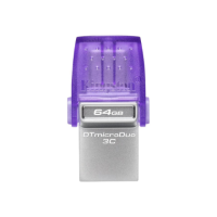 Kingston | DataTraveler | DT Micro Duo 3C | 64 GB | USB Type-C and Type-A | Purple Kingston | DataTraveler | DT Micro Duo 3C | 64 GB | USB Type-C and Type-A | Purple