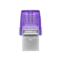 Kingston | DataTraveler | DT Micro Duo 3C | 256 GB | USB Type-C and Type-A | Purple Kingston | DataTraveler | DT Micro Duo 3C | 256 GB | USB Type-C and Type-A | Purple