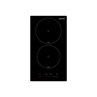 CATA | Hob | ISB 3102 BK | Induction | Number of burners/cooking zones 2 | Slider | Timer | Black CATA | Hob | ISB 3102 BK | Induction | Number of burners/cooking zones 2 | Slider | Timer | Black