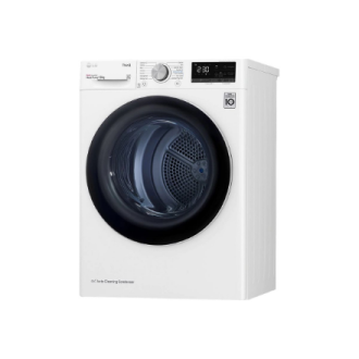 LG | Dryer Machine | RH80V3AV6N | Energy efficiency class D | Front loading | 8 kg | LED | Depth 69 cm | Wi-Fi | White LG | Dryer Machine | RH80V3AV6N | Energy efficiency class D | Front loading | 8 kg | LED | Depth 69 cm | Wi-Fi | White