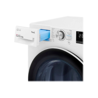 LG | Dryer Machine | RH80V3AV6N | Energy efficiency class D | Front loading | 8 kg | LED | Depth 69 cm | Wi-Fi | White LG | Dryer Machine | RH80V3AV6N | Energy efficiency class D | Front loading | 8 kg | LED | Depth 69 cm | Wi-Fi | White