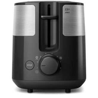 Philips | Toaster | HD2517/90 Daily Collection | Power 830 W | Number of slots 2 | Housing material Plastic | Black/Stainless St Philips | Toaster | HD2517/90 Daily Collection | Power 830 W | Number of slots 2 | Housing material Plastic | Black/Stainless St
