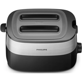 Philips | Toaster | HD2517/90 Daily Collection | Power 830 W | Number of slots 2 | Housing material Plastic | Black/Stainless St Philips | Toaster | HD2517/90 Daily Collection | Power 830 W | Number of slots 2 | Housing material Plastic | Black/Stainless St