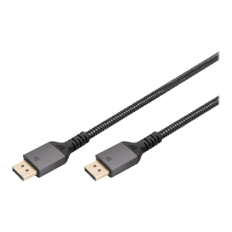 Digitus | DisplayPort Connector Cable 1.4 | DB-340201-010-S | DP to DP | 1 m Digitus | DisplayPort Connector Cable 1.4 | DB-340201-010-S | DP to DP | 1 m