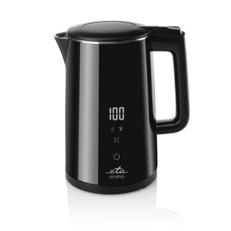 ETA | Kettle | ETA559590000 Emma | Electric | 2200 W | 1.5 L | Stainless steel | 360 rotational base | Black ETA | Kettle | ETA559590000 Emma | Electric | 2200 W | 1.5 L | Stainless steel | 360 rotational base | Black