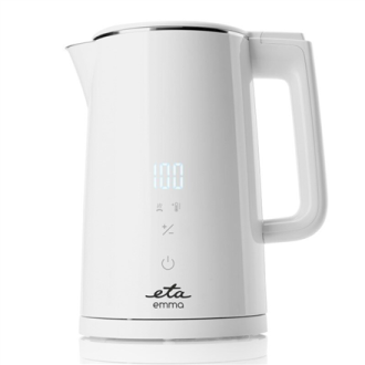 ETA | Kettle | ETA559590010 Emma | Electric | 2200 W | 1.5 L | Stainless steel | 360 rotational base | White ETA | Kettle | ETA559590010 Emma | Electric | 2200 W | 1.5 L | Stainless steel | 360 rotational base | White