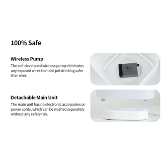PETKIT | Smart Pet Drinking Fountain | Eversweet Solo | Capacity 1.8 L | Filtering | Material Plastic | White PETKIT | Smart Pet Drinking Fountain | Eversweet Solo | Capacity 1.8 L | Filtering | Material Plastic | White