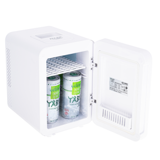 Adler | Mini refrigerator with mirror | AD 8085 | Free standing | Larder | Height 27 cm | Fridge net capacity 4 L | White