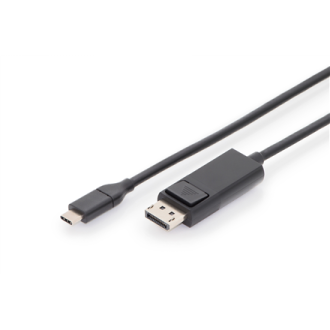 Digitus | USB Type-C adapter cable | AK-300333-020-S | USB-C | DisplayPort | USB-C to DP | 2 m Digitus | USB Type-C adapter cable | AK-300333-020-S | USB-C | DisplayPort | USB-C to DP | 2 m