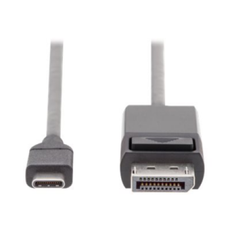 Digitus | USB Type-C adapter cable | AK-300333-020-S | USB-C | DisplayPort | USB-C to DP | 2 m Digitus | USB Type-C adapter cable | AK-300333-020-S | USB-C | DisplayPort | USB-C to DP | 2 m