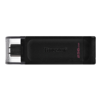 Kingston | USB Flash Drive | DataTraveler 70 | 256 GB | USB 3.2 Gen 1 Type-C | Black Kingston | USB Flash Drive | DataTraveler 70 | 256 GB | USB 3.2 Gen 1 Type-C | Black