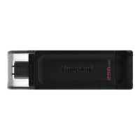 Kingston | USB Flash Drive | DataTraveler 70 | 256 GB | USB 3.2 Gen 1 Type-C | Black Kingston | USB Flash Drive | DataTraveler 70 | 256 GB | USB 3.2 Gen 1 Type-C | Black