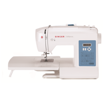 Singer | Sewing Machine | 6160 Brilliance | Number of stitches 60 | Number of buttonholes 6 | White Singer | Sewing Machine | 6160 Brilliance | Number of stitches 60 | Number of buttonholes 6 | White