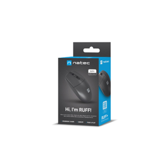 Natec | Mouse | Ruff Plus | Wired | Black Natec | Mouse | Ruff Plus | Wired | Black