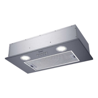 Candy | Hood | CBG625/1X | Canopy | Energy efficiency class C | Width 52 cm | 207 m /h | Mechanical | LED | Stainless Steel