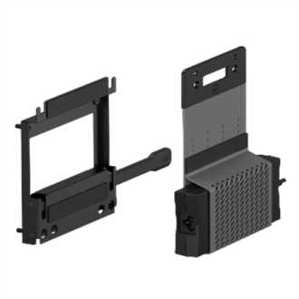 Dell | OptiPlex Micro and Thin Client VESA Mount w/Adapter Bracket | Black Dell | OptiPlex Micro and Thin Client VESA Mount w/Adapter Bracket | Black