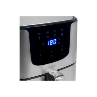 Princess | Digital Aerofryer Deluxe XXL | 182060 | Power 1700 W | Capacity 5.5 L | Black/Stainless Steel Princess | Digital Aerofryer Deluxe XXL | 182060 | Power 1700 W | Capacity 5.5 L | Black/Stainless Steel