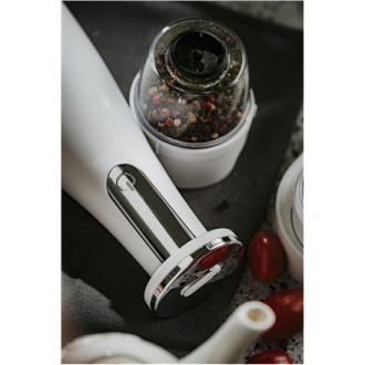 Adler | Electric Salt and pepper grinder | AD 4449w | Housing material ABS plastic | 7 W | Lithium | Matte White Adler | Electric Salt and pepper grinder | AD 4449w | Housing material ABS plastic | 7 W | Lithium | Matte White