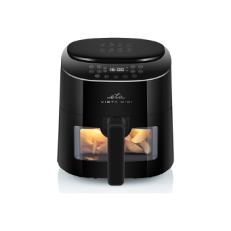 ETA | Hot air fryer | ETA116890000 Vista Digi | Power 1300 W | Capacity 4.3 L | Hot air technology | Black ETA | Hot air fryer | ETA116890000 Vista Digi | Power 1300 W | Capacity 4.3 L | Hot air technology | Black