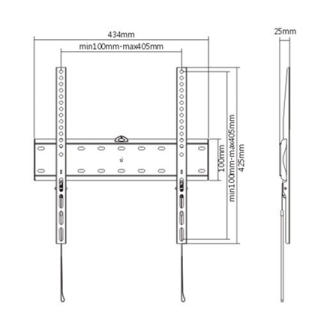 Gembird | Wall mount | WM-55F-02 | Fixed | 32-55 Gembird | Wall mount | WM-55F-02 | Fixed | 32-55