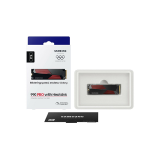 Samsung | 990 PRO with Heatsink | 1000 GB | SSD form factor M.2 2280 | Solid-state drive interface M.2 NVMe | Read speed 7450 MB Samsung | 990 PRO with Heatsink | 1000 GB | SSD form factor M.2 2280 | Solid-state drive interface M.2 NVMe | Read speed 7450 MB