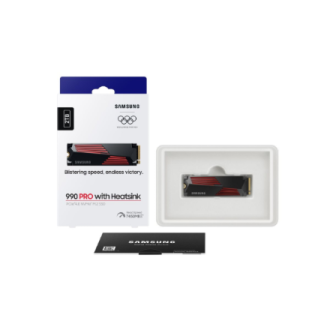 Samsung | 990 PRO with Heatsink | 2000 GB | SSD form factor M.2 2280 | Solid-state drive interface M.2 NVMe | Read speed 7450 MB Samsung | 990 PRO with Heatsink | 2000 GB | SSD form factor M.2 2280 | Solid-state drive interface M.2 NVMe | Read speed 7450 MB