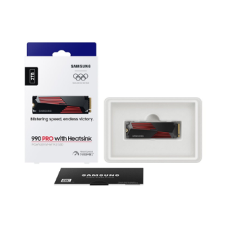 Samsung | 990 PRO with Heatsink | 2000 GB | SSD form factor M.2 2280 | Solid-state drive interface M.2 NVMe | Read speed 7450 MB Samsung | 990 PRO with Heatsink | 2000 GB | SSD form factor M.2 2280 | Solid-state drive interface M.2 NVMe | Read speed 7450 MB