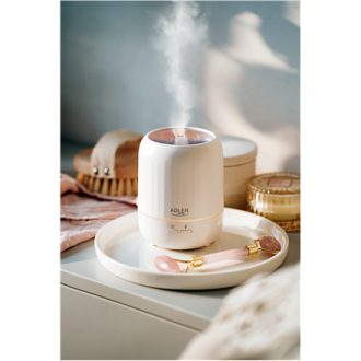 Adler | Ultrasonic aroma diffuser 3in1 | AD 7968 | Ultrasonic | Suitable for rooms up to 25 m | White