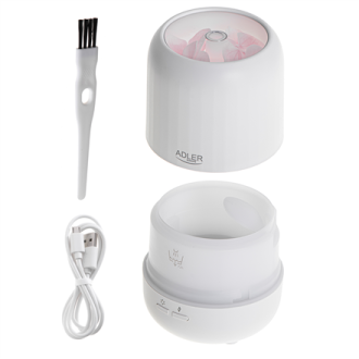 Adler | Ultrasonic aroma diffuser 3in1 | AD 7968 | Ultrasonic | Suitable for rooms up to 25 m | White