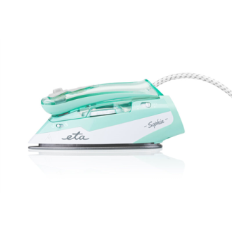 ETA | ETA127190000 Sophia | Steam Travel Iron | 1100 W | Water tank capacity 80 ml | Continuous steam 30 g/min | Steam boost per ETA | ETA127190000 Sophia | Steam Travel Iron | 1100 W | Water tank capacity 80 ml | Continuous steam 30 g/min | Steam boost per