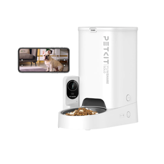 PETKIT | Feeder with Camera | P571 YumShare Solo | Capacity 3 L | White PETKIT | Feeder with Camera | P571 YumShare Solo | Capacity 3 L | White
